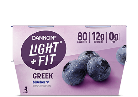 Light + Fit Blueberry Nonfat Greek Yogurt