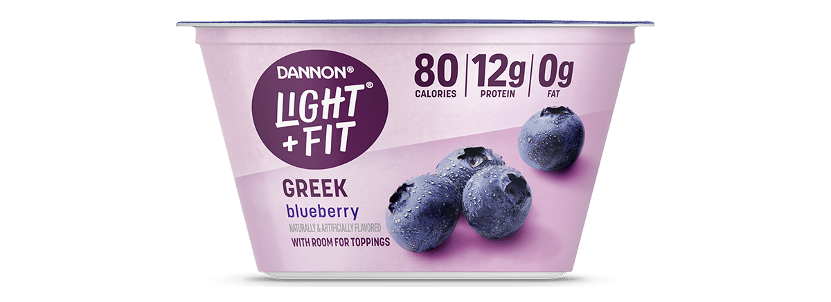 Light + Fit Blueberry Nonfat Greek Yogurt