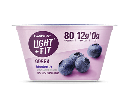 Light + Fit Blueberry Nonfat Greek Yogurt