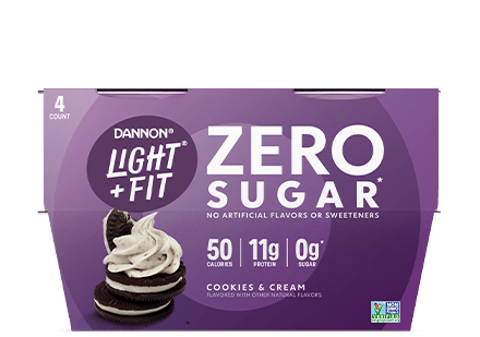 Zero Sugar Cookies & Crème Light + Fit