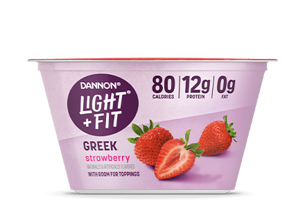 Light + Fit Strawberry Nonfat Greek Yogurt