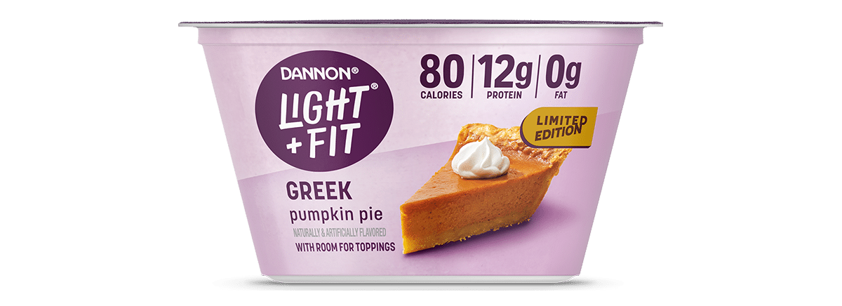 Light + Fit Pumpkin Pie Greek Yogurt