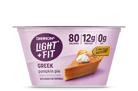 Light + Fit Pumpkin Pie Greek Yogurt