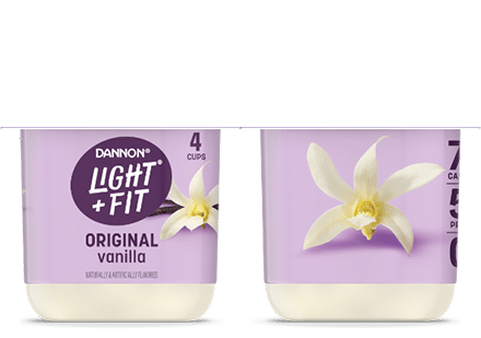 Light + Fit Vanilla Nonfat Yogurt